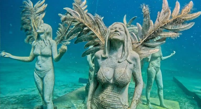 This Caribbean Island Just Opened 1.2 Million Underwater Sculpture Park